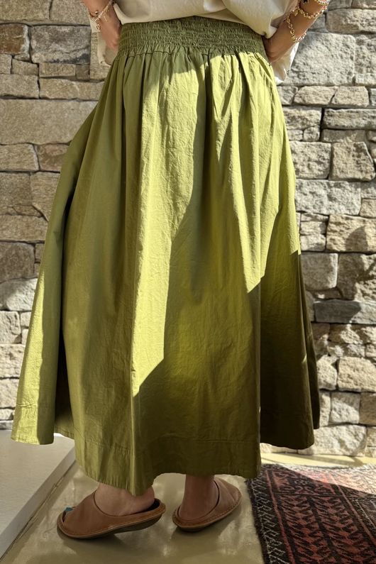 Paloma Ripley Skirt Olive